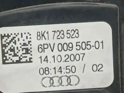 Peça sobressalente para automóvel em segunda mão pedal do acelerador por audi a5 coupe (8t) 2.7 tdi referências oem iam 8k1723523  6pv00950501