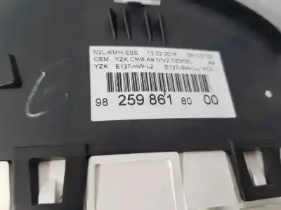 Peça sobressalente para automóvel em segunda mão quadrante por peugeot 208 style referências oem iam 9825986180  