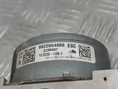 Peça sobressalente para automóvel em segunda mão abs por peugeot 208 style referências oem iam 9822654880  10022012064