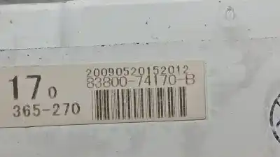 Peça sobressalente para automóvel em segunda mão quadrante por toyota iq 2 referências oem iam 8380074170b 20090520152012 