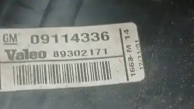 Second-hand car spare part left tailgate light for opel corsa c essentia oem iam references 09114336 89302171 