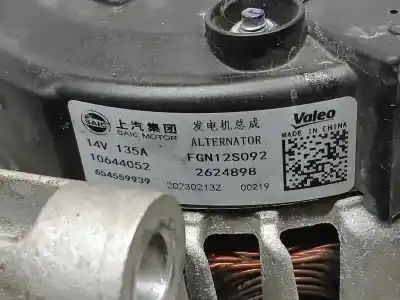 Second-hand car spare part alternator for mg zs 1.0 t-gdi oem iam references 10644052  2624898