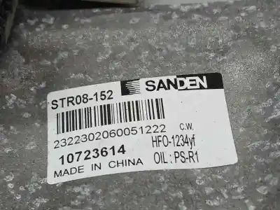 Second-hand car spare part air conditioning compressor for mg zs 1.0 t-gdi oem iam references 10723614  str08152