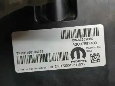 Second-hand car spare part electronic module for jeep renegade longitude 4x2 oem iam references 463502860  a3c07587400