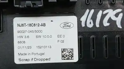 Автозапчастина б/у клімат-контроль для ford kuga st-line x plug-in hybrid посилання на oem iam nj6t18c612ab 15210113 