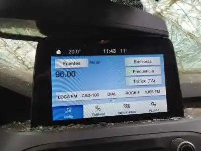 Second-hand car spare part gps navigation system for ford focus lim. st-line oem iam references jx7118b955ga  