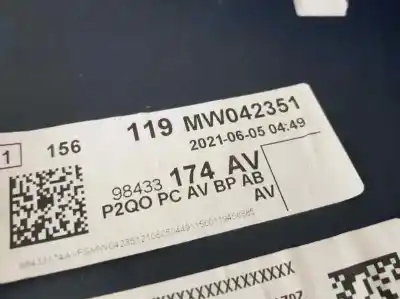 Автозапчастина б/у передній бампер для opel mokka gs line посилання на oem iam 168044771t  