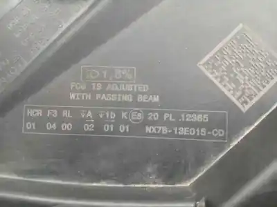 Second-hand car spare part left headlight for ford focus lim. st-line oem iam references nx7b13e015cd  