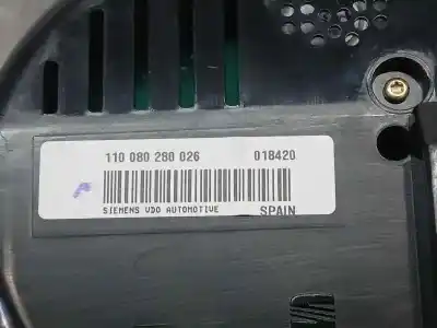 Second-hand car spare part dashboard for seat leon (1p1) stylance / style oem iam references 1p0920823f  110080280026