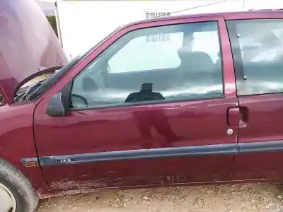 Автозапчасти б/у ЛЕВАЯ ПЕРЕДНЯЯ ДВЕРЬ за CITROEN SAXO (S0, S1)  ссылки OEM IAM 9002H2  