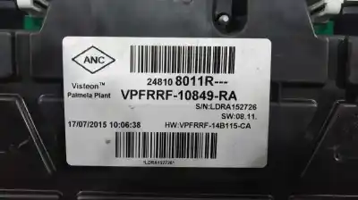 Peça sobressalente para automóvel em segunda mão QUADRANTE por RENAULT CAPTUR  Referências OEM IAM 248108011R  VPFRRF10849RA