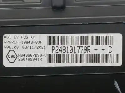 Peça sobressalente para automóvel em segunda mão quadrante por renault kangoo express referências oem iam 248101779r 250462941r 
