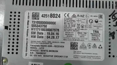 Автозапчасти б/у gps-навигационная система за opel mokka selective ссылки oem iam 42518024  