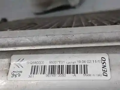 Second-hand car spare part air conditioning condenser / radiator for citroen c3 feel oem iam references 9674813580  95007t01