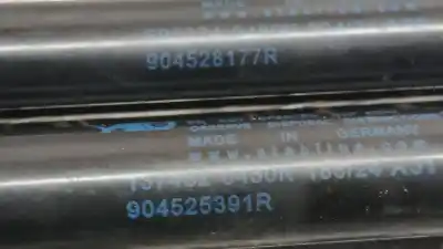 Second-hand car spare part tailgate gas strut for renault captur ii evolution oem iam references 904525391r 904528177r 