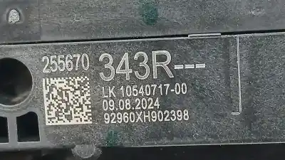 Pezzo di ricambio per auto di seconda mano comando pulito per renault captur ii evolution riferimenti oem iam 255670343r 10540717 