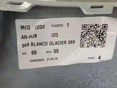 Peça sobressalente para automóvel em segunda mão para choques traseiro por renault captur ii evolution referências oem iam 850103337v  