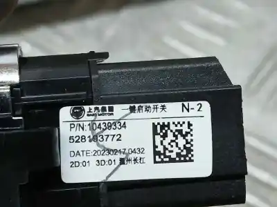 Second-hand car spare part start/stop button for mg zs 1.0 t-gdi oem iam references 10439334  528193772