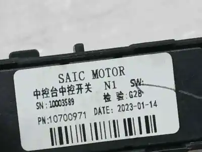 Second-hand car spare part multifunction switch for mg zs 1.0 t-gdi oem iam references 10700971  10003589