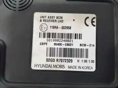 İkinci el araba yedek parçası elektronik modül için hyundai i20 active classic blue oem iam referansları 65400c8021  r7072320