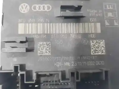 Second-hand car spare part central locking pump for audi a4 berlina (b8) e oem iam references 8t0959795b  