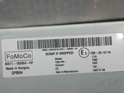 Second-hand car spare part electronic module for ford focus lim. st-line oem iam references mx7118d804hf  