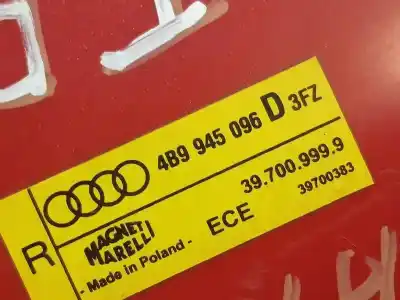 Автозапчасти б/у правый задний фонарь за audi a6 avant (4b5) allroad quattro ссылки oem iam 4b9945096d  