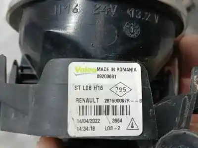 Автозапчасти б/у правая противотуманная фара за dacia jogger essencial ссылки oem iam 2615000977r  89208691