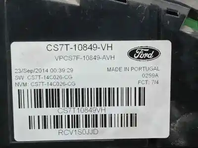 Pezzo di ricambio per auto di seconda mano pannello degli strumenti per ford s-max (ca1) titanium riferimenti oem iam cs7t10849vh  
