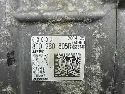 Peça sobressalente para automóvel em segunda mão compressor de ar condicionado a/a a/c por porsche macan (typ ) s diesel referências oem iam 8t0260805r  4471505670