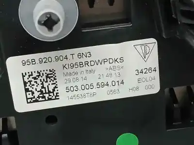 Peça sobressalente para automóvel em segunda mão quadrante por porsche macan (typ ) s diesel referências oem iam 95b920904t  503005594014