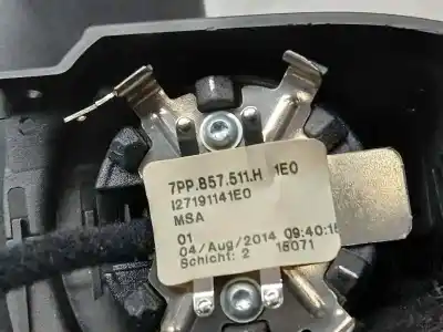 Second-hand car spare part interior rearview mirror for porsche macan (typ ) s diesel oem iam references 7pp857511h  i27191141eo