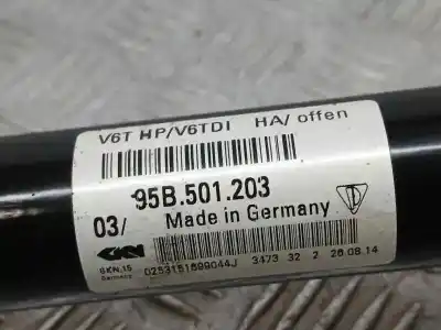 Second-hand car spare part rear right transmission for porsche macan (typ ) s diesel oem iam references 95b501203  0253151699044j