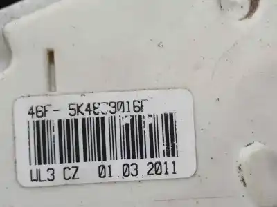 Second-hand car spare part  for VOLKSWAGEN POLO (6R1)  OEM IAM references 5K4839016F  
