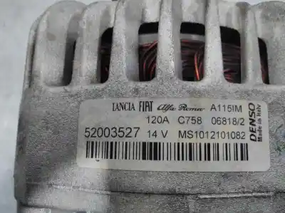 Recambio de automóvil de segunda mano de ALTERNADOR para FIAT TIPO II (357) FAM  referencias OEM IAM 52003527  