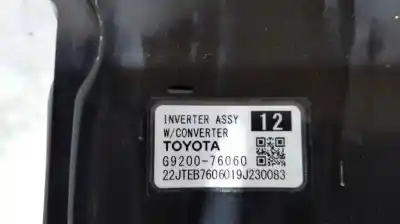 Peça sobressalente para automóvel em segunda mão conversor/inversor de potência por toyota corolla (e21) hybrid style referências oem iam g920076060  
