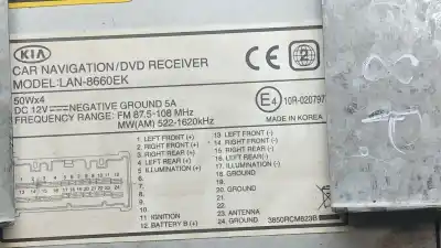 Second-hand car spare part gps navigation system for kia carnival ex oem iam references lan8660ek 5221620khz 