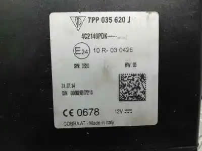 Second-hand car spare part electronic module for porsche macan (typ ) s diesel oem iam references 4c2140pdk  