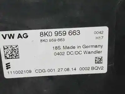 Second-hand car spare part electronic module for porsche macan (typ ) s diesel oem iam references 8k0959663  111002109