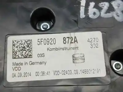Peça sobressalente para automóvel em segunda mão quadrante por seat leon st (5f8) fr referências oem iam 5f0920872a  a2c90681200