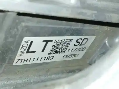 Second-hand car spare part gearbox for mazda 3 lim. () black tech edition oem iam references 7ht1111189 6 velocidades c6550