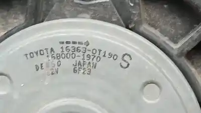 Peça sobressalente para automóvel em segunda mão termoventilador elétrico por toyota corolla (e21) hybrid active referências oem iam 163630t200  