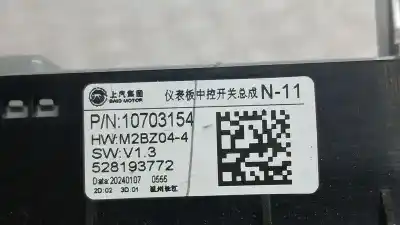 Second-hand car spare part multifunction switch for mg zs 1.5 vti oem iam references 10703154 528193772 