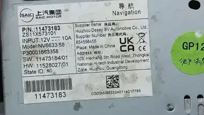 Автозапчасти б/у gps-навигационная система за mg zs 1.5 vti ссылки oem iam 11473183 nv663358 saic motor p30001663358