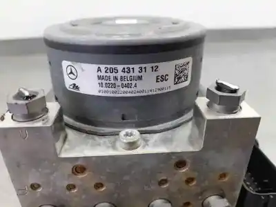 Автозапчасти б/у абс за mercedes-benz clase c (w205) lim. c 220 cdi bluetec (205.004) ссылки oem iam a2054313112