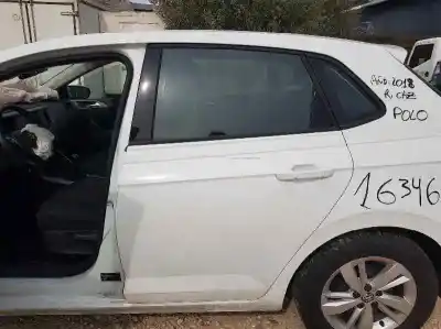 Pièce détachée automobile d'occasion PORTE ARRIERE GAUCHE pour VOLKSWAGEN POLO  Références OEM IAM 2G4833051R  