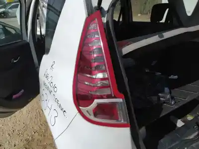 Second-hand car spare part left tailgate light for renault scenic iii emotion oem iam references 265550013r