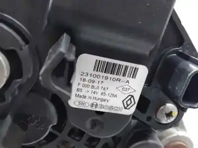 Автозапчастина б/у генератор для dacia dokker abiance посилання на oem iam 231001910r  