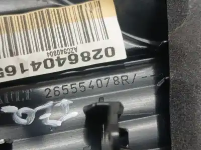 Second-hand car spare part left tailgate light for renault captur intens oem iam references 265554078r  