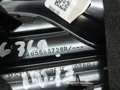 Second-hand car spare part left tailgate light for renault captur zen oem iam references 265555726r  